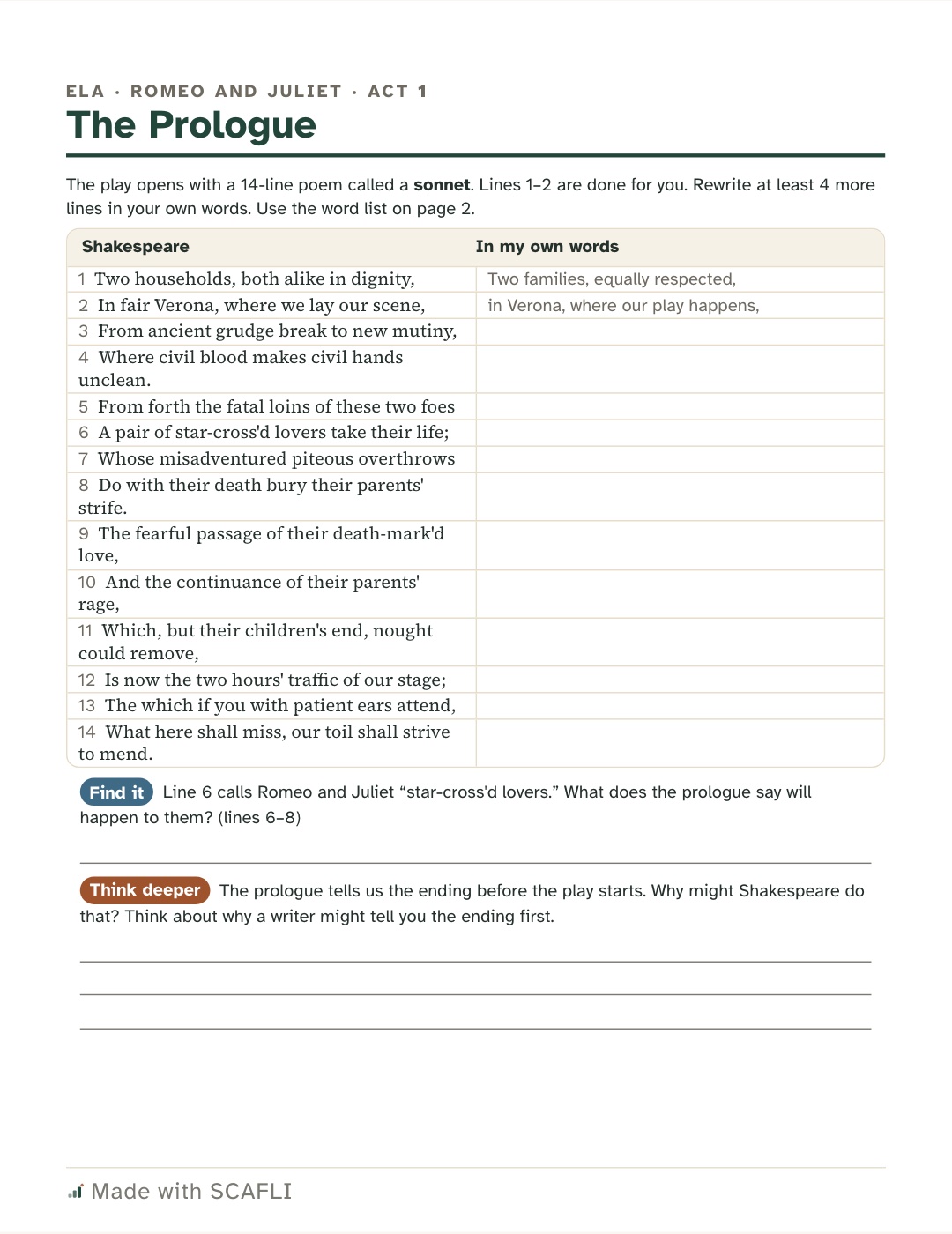 The Prologue to reword: a page from this PDF