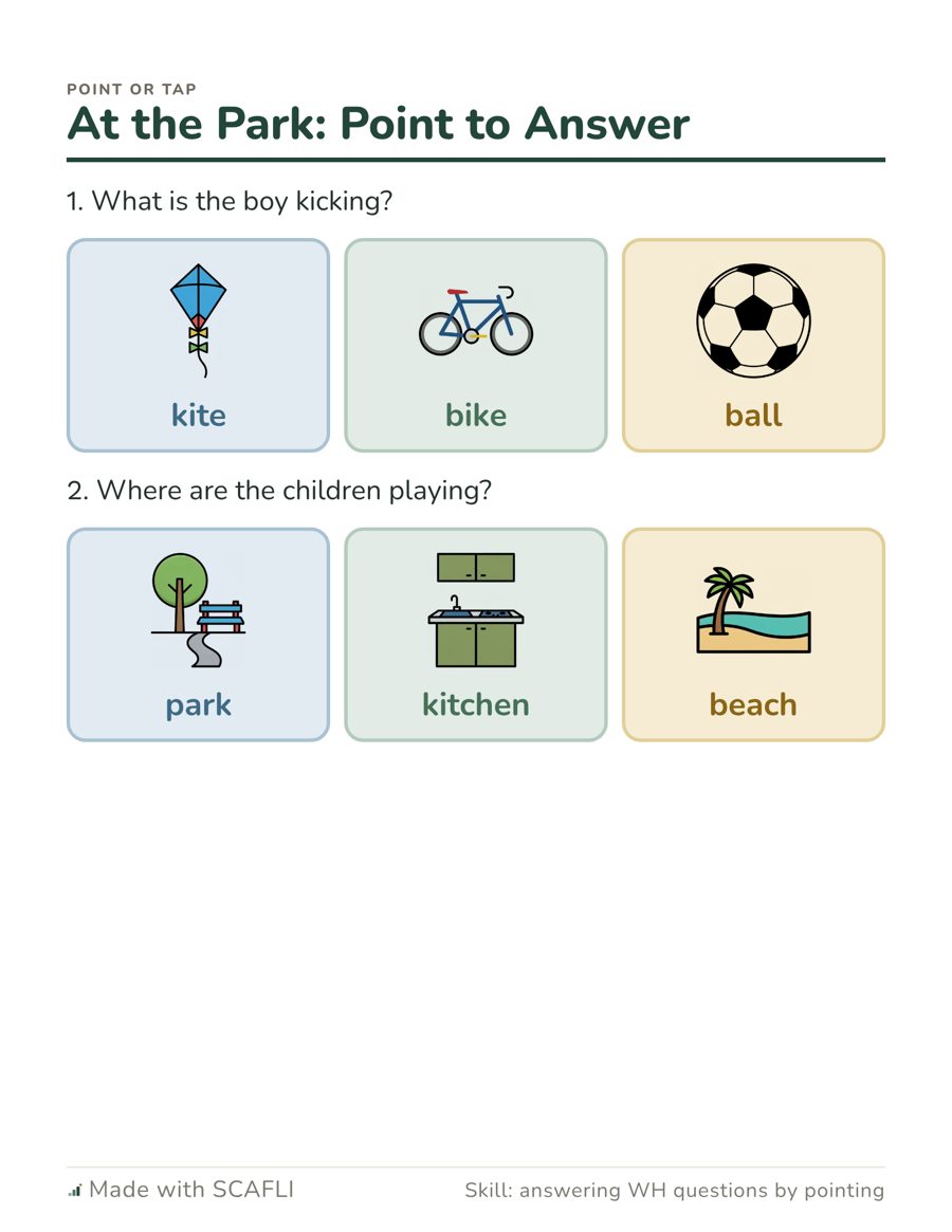 AAC version: point to answer: a page from this PDF